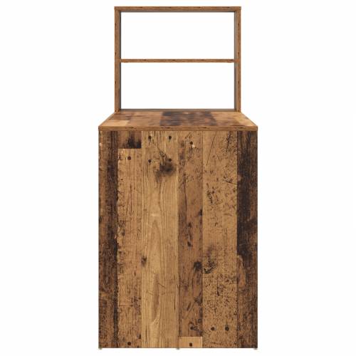 Stol s pohranom Stari drvo 113x54x120 cm Konstruirano drvo Cijena
