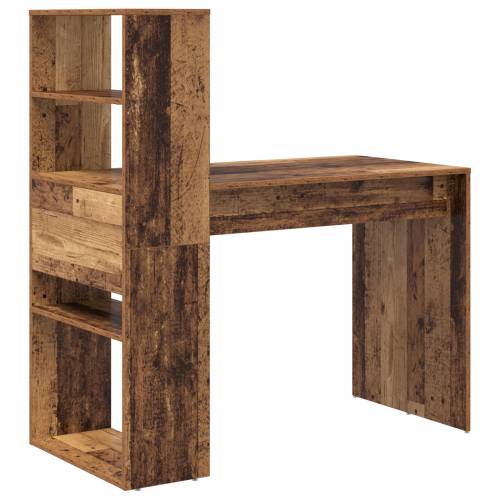 Stol s pohranom Stari drvo 113x54x120 cm Konstruirano drvo Cijena