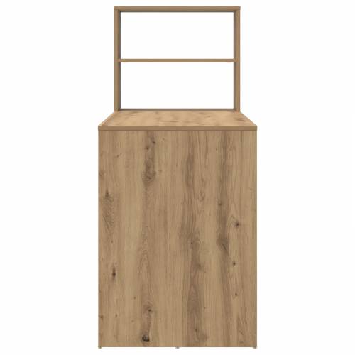 Stol s pohranom Umjetnički hrast 113x54x120 cm Inženjerska drva Cijena