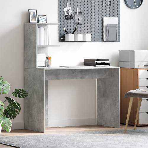 Beton Sivi Radni Stol Beton siva Iverica, laminat u betonskom efektu Cijena