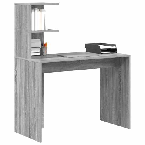 Sivi radni stol Siva sonoma MDF Standardna veličina stola Cijena