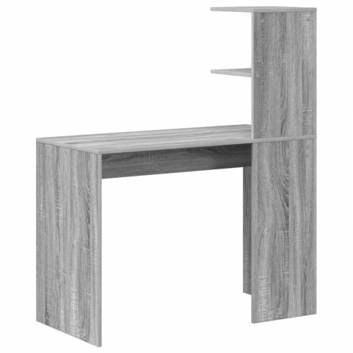 Sivi radni stol Siva sonoma MDF Standardna veličina stola Cijena