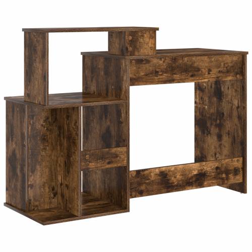 Stol s pohranom dimnjaci od hrasta 120.5x44x88.5 cm Konstruirano drvo Cijena