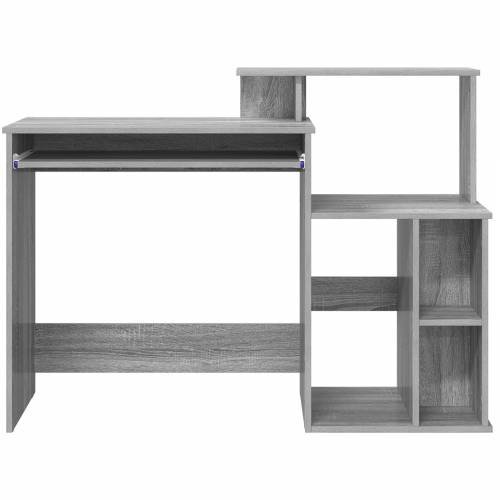 Stol sa skladištem Siva sonoma 120,5x44x88,5 cm Konstruirano drvo Cijena