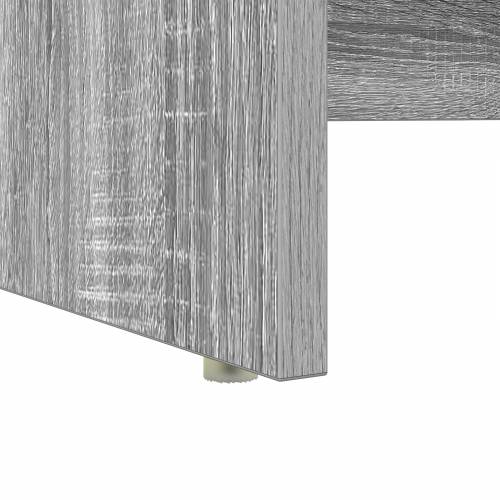 Stol sa skladištem Siva sonoma 120,5x44x88,5 cm Konstruirano drvo Cijena
