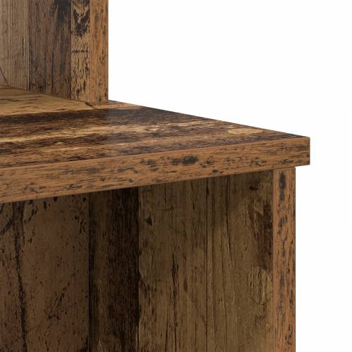 Stol s pohranom Stari drvo 120.5x44x88.5 cm Inženjersko drvo Cijena