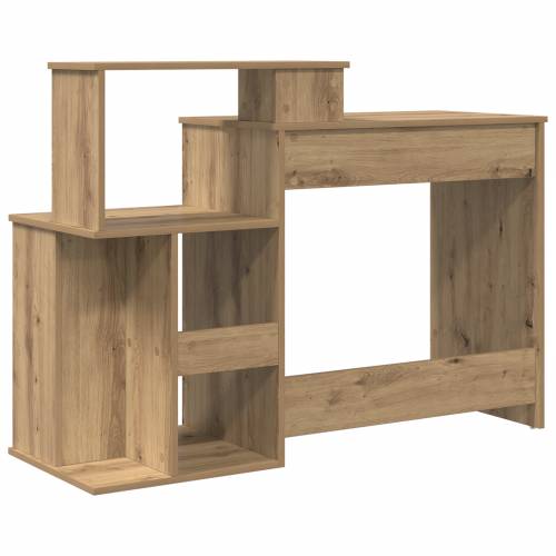 Stol s pohranjivanjem Hrast 120.5x44x88.5 cm Konstruirano drvo Cijena