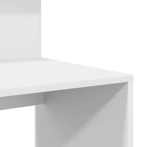 Stol sa skladištenjem Bijeli 90x48x101.5 cm Konstruirano drvo Cijena