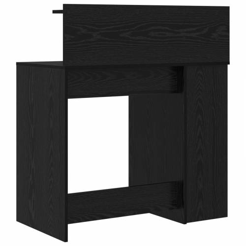 Stol sa skladištenjem crni hrast 90x48x101.5 cm konstruirano drvo Cijena