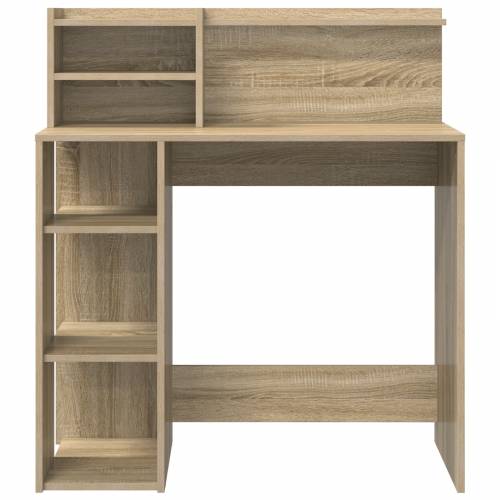 Stol s pohranom Sonoma hrast 90x48x101.5 cm Inženjersko drvo Cijena