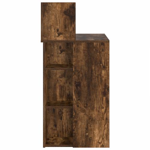 Stol s Skladištem Dimljeni Hrast 90x48x101.5 cm Konstruirano drvo Cijena