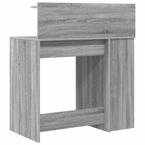 Stol s Policama Siva sonoma 90x48x101.5 cm Konstruirano drvo Cijena