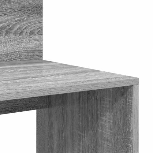 Stol s Policama Siva sonoma 90x48x101.5 cm Konstruirano drvo Cijena