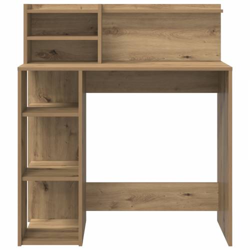 Stol s skladištem Umjetni hrast 90x48x101.5 cm Konstruirano drvo Cijena