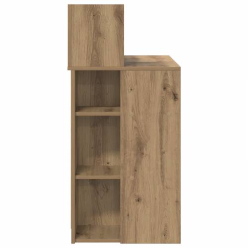 Stol s skladištem Umjetni hrast 90x48x101.5 cm Konstruirano drvo Cijena