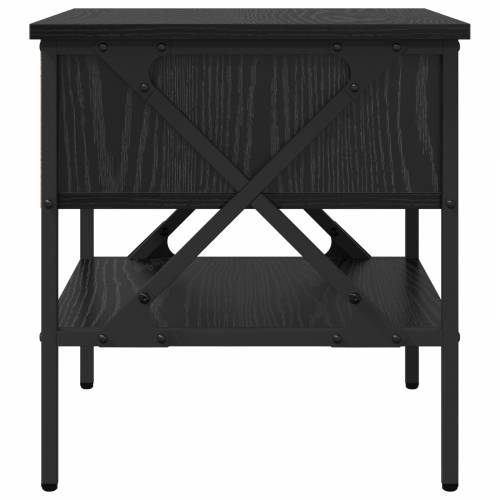 Noćni ormarići 2 kom Crni hrast 40x42x45 cm iverica Cijena