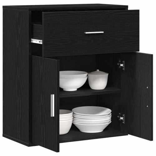 Ormarić / Komoda Crni hrast 60 x 31 x 70 cm Konstruirano drvo Cijena