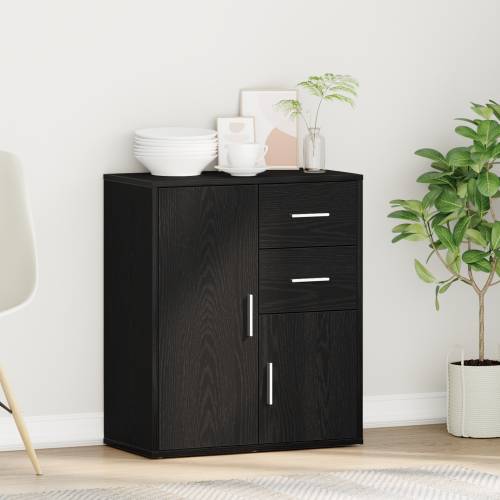 Ormarić / Komoda Crni hrast 60 x 31 x 70 cm Konstruirano drvo Cijena