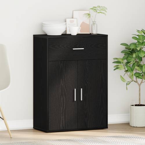 Ormarić / Komoda Crni hrast 79 x 38 x 80 cm Konstruirano drvo Cijena