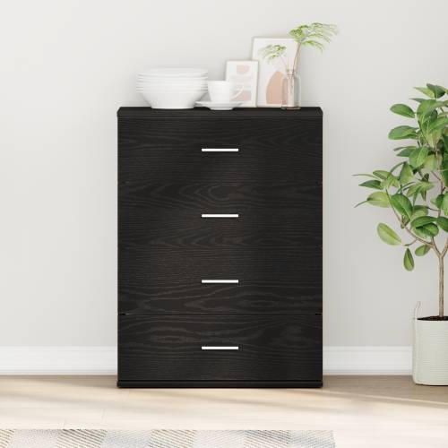Ormarić / Komoda Crni hrast 60 x 39 x 80 cm Konstruirano drvo Cijena
