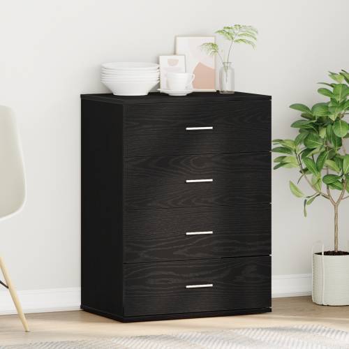 Ormarić / Komoda Crni hrast 60 x 39 x 80 cm Konstruirano drvo Cijena