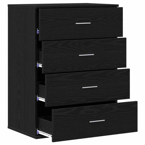 Ormarić / Komoda Crni hrast 60 x 39 x 80 cm Konstruirano drvo Cijena