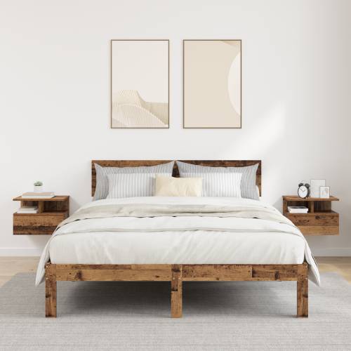 Noćni ormarići 2 kom Starodrvno 40x31x27 cm Drvno Cijena