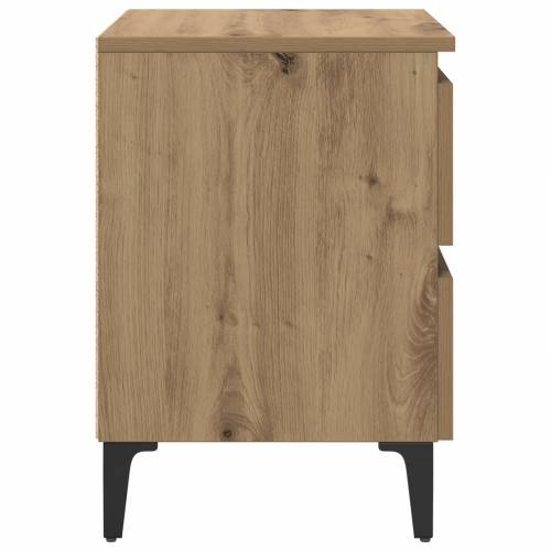 Noćni ormarić Artisan hrast 40x35x50 cm Konstruirano drvo Cijena