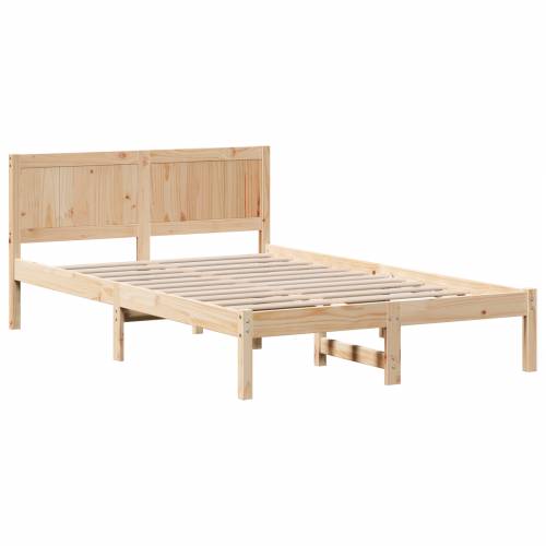 Krevetni okvir od borovine Prirodni Drvo od borovine 140 x 190 cm Cijena