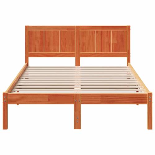 Krevet u wax smeđoj boji Wax smeđa Masivna borovina 140 x 190 cm Cijena