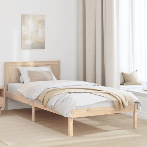 Jedan Krevetni okvir od Bora Prirodno Čvrsti bor 90 x 200 cm Cijena