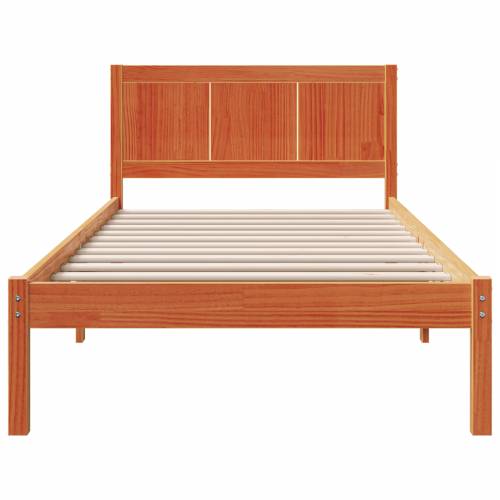 Krevet od borovine Voštano smeđe Čvrsta borovina 90 x 200 cm Cijena