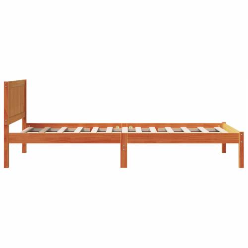 Krevet od borovine Voštano smeđe Čvrsta borovina 90 x 200 cm Cijena