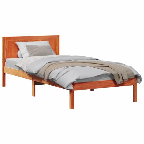 Okvir kreveta u boji voska Boja voska Čvrsta borovina 90 x 190 cm Cijena