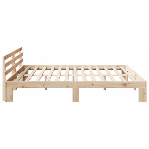 Krevet od borovog drveta Prirodan Čvrsto borovo drvo 200 x 200 cm Cijena