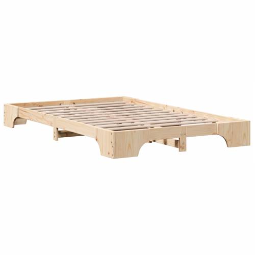 okvir za krevet Prirodno Masivna borovina 135 x 190 cm Cijena