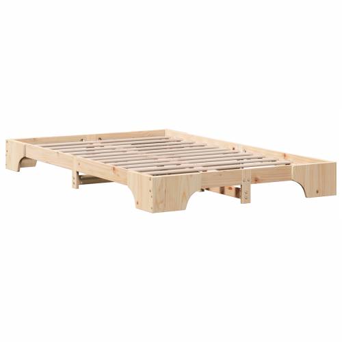 okvir za krevet Prirodno Masivna borovina 135 x 190 cm Cijena