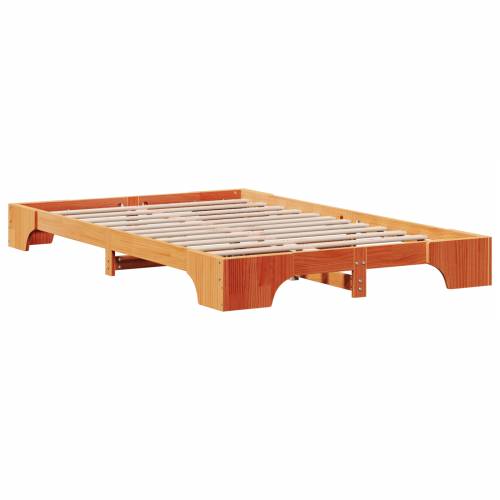 okvir za krevet Vosak smeđa Masivna borovina 135 x 190 cm Cijena