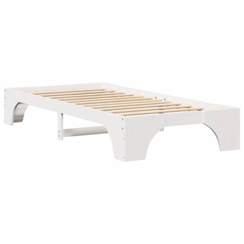 Krevetna konstrukcija Bijela Drvo 90 x 190 cm Minimalistički Cijena