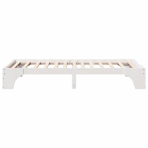 Krevetna konstrukcija Bijela Drvo 90 x 190 cm Minimalistički Cijena