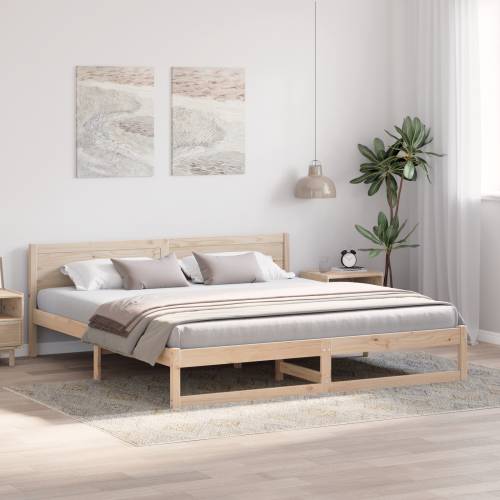 okvir kreveta Prirodni Čvrsta borovina 200 x 200 cm Cijena