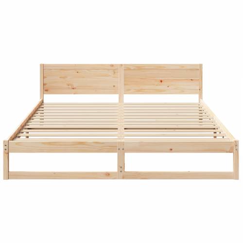 okvir kreveta Prirodni Čvrsta borovina 200 x 200 cm Cijena
