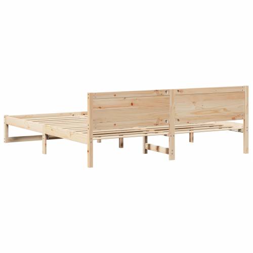 okvir kreveta Prirodni Čvrsta borovina 200 x 200 cm Cijena