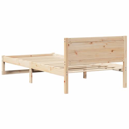 okvir kreveta Prirodni Čvrsta borovina 90 x 200 cm Izdržljiv Cijena