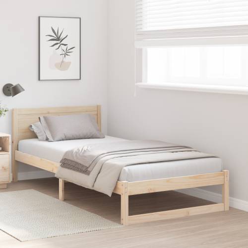 okvir kreveta Prirodno Čvrsto drvo 80 x 200 cm Cijena