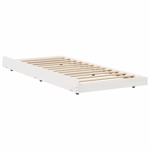 Krevet Bijeli Bor 90 x 190 cm Jednostavan Cijena