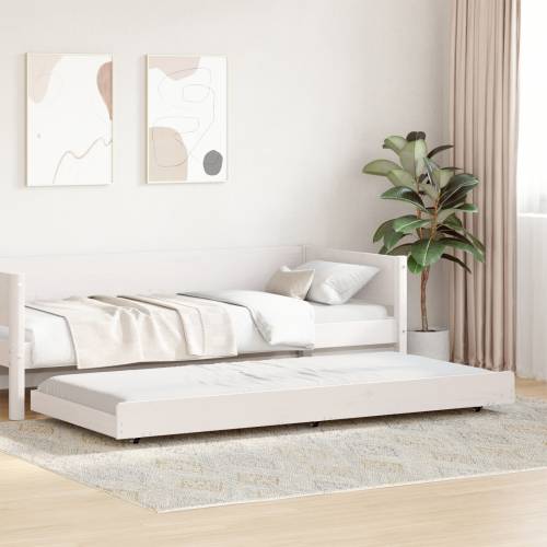Krevet Bijeli Bor 90 x 190 cm Jednostavan Cijena