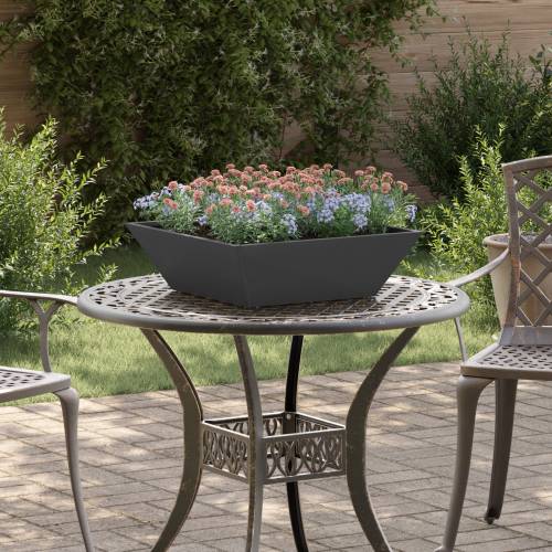 Crni plastični set sadilica 50 x 50 x 15 cm Cijena