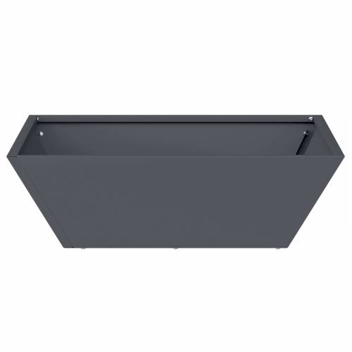 Set plastičnih saksija Antracit Plastika 50 x 50 x 15 cm Cijena