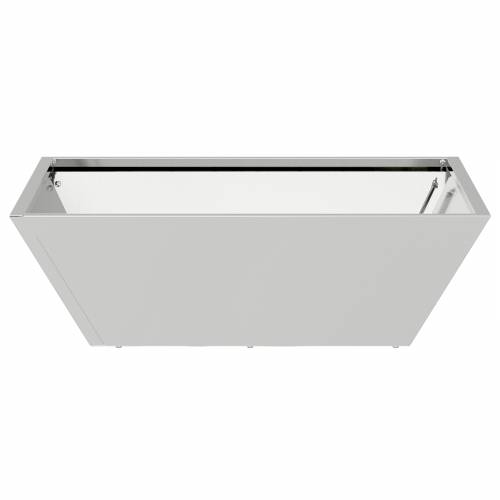 Metalna sadilica Pocinčani čelik 50 x 50 x 15 cm Pravokutna Cijena